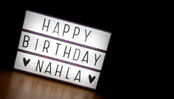 Happy Birthday ♥ Nahla ♥ und unseren B-chen
