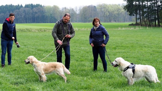 Robin, Ronald mit Kelly und Sandra mit Lilli