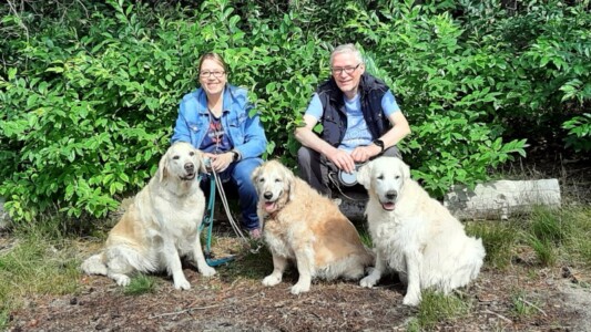 Wir mit unseren Mädels