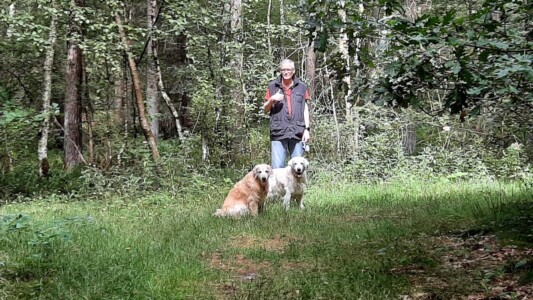 Maik mit Smilla und Kelly